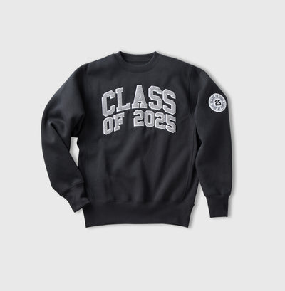 Chenille-Detailed Class Patch Crewneck 2025