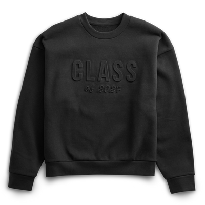 2027 Classic Fleece Crewneck - Black