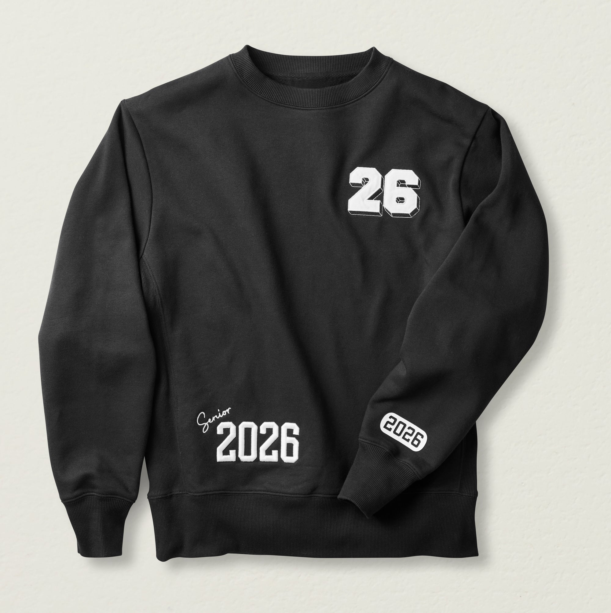 Heavyweight Embroidered Crewneck 2026