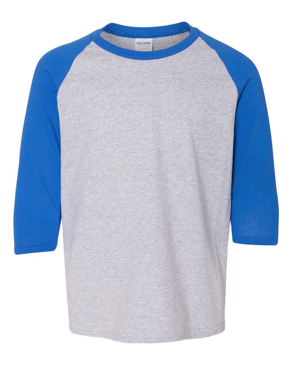 Youth Heavy Cotton™ 5.3 oz. 3/4-Raglan Sleeve T-Shirt