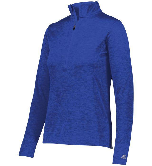 Russell Athletic Women's Dri-Power 1/4 Zip Pullover.